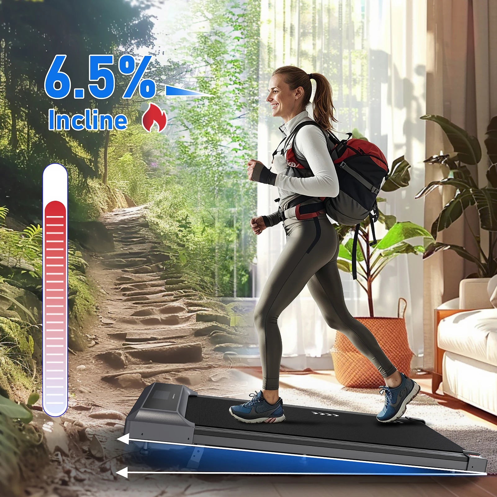 6KM/H Walking Pad for Home Office