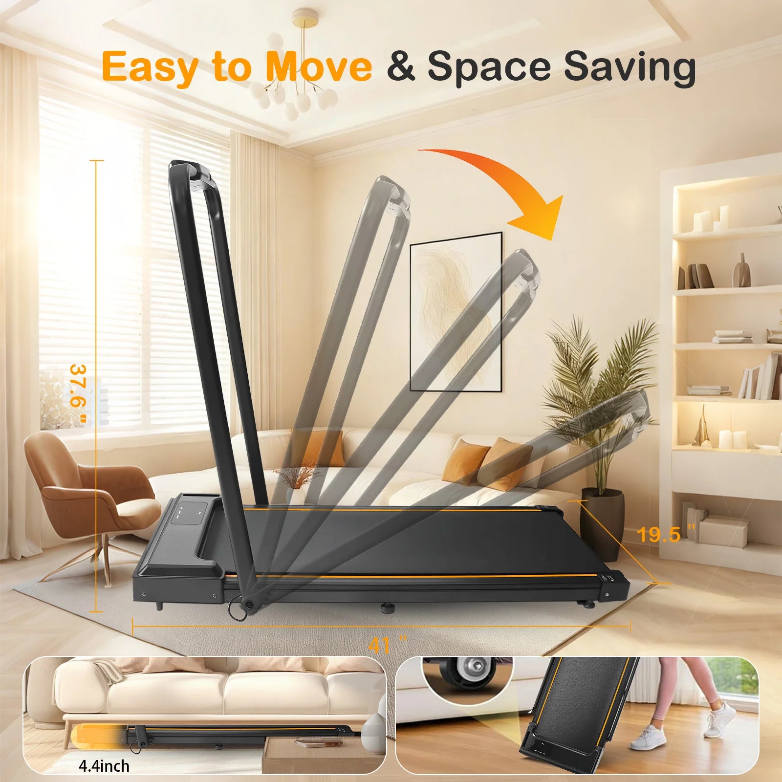 3-in-1 Home/Office Walking Pad