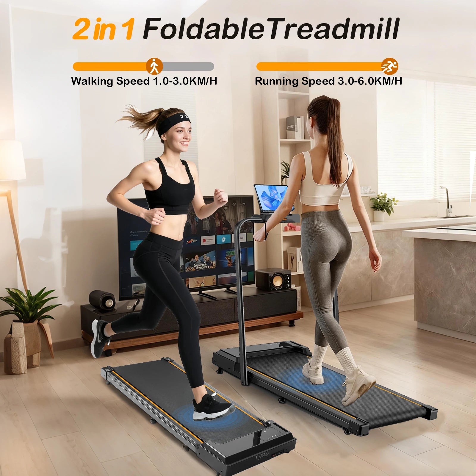 3-in-1 Home/Office Walking Pad