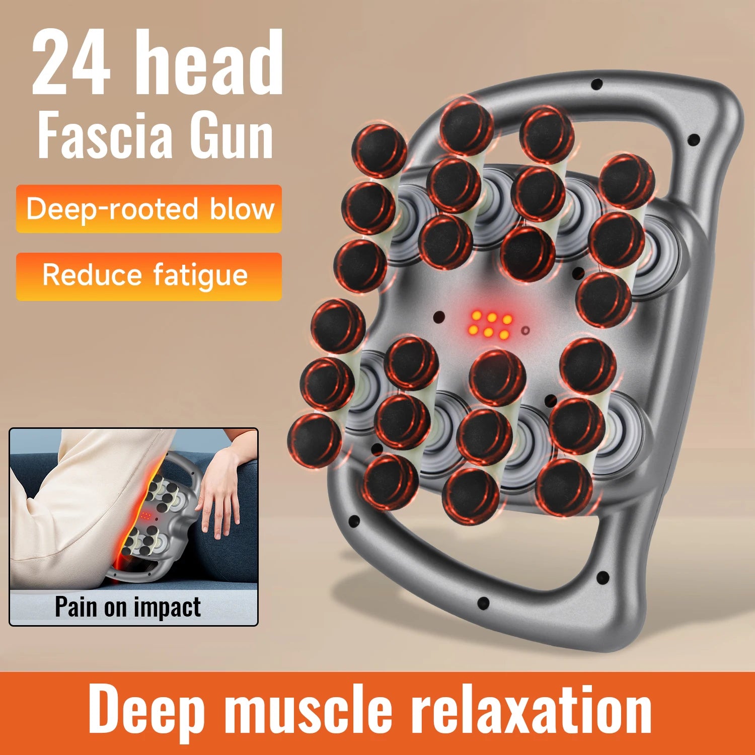 Relaxation Massage Gun 16/24 Heads
