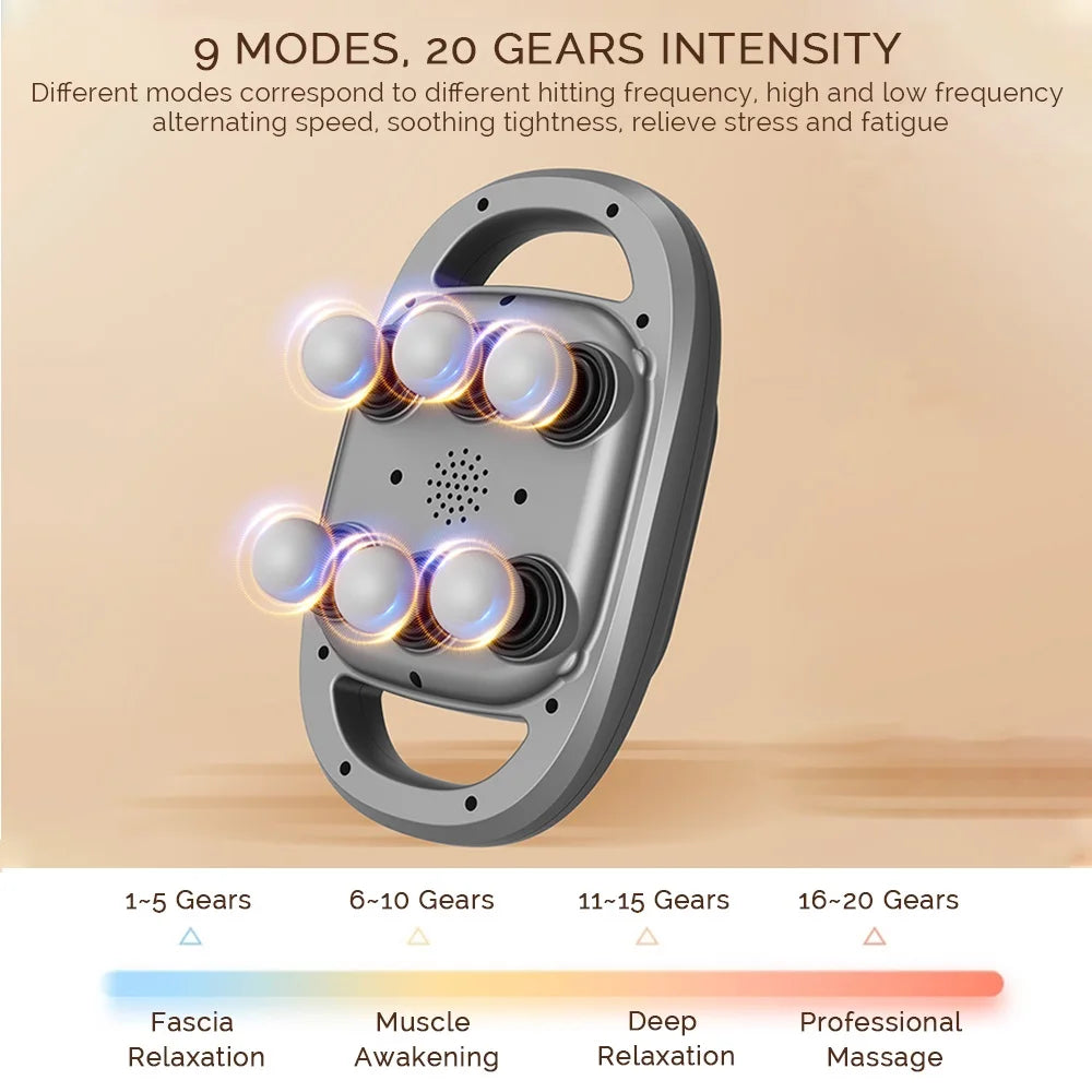 Massage Gun High-Frequency Vibration