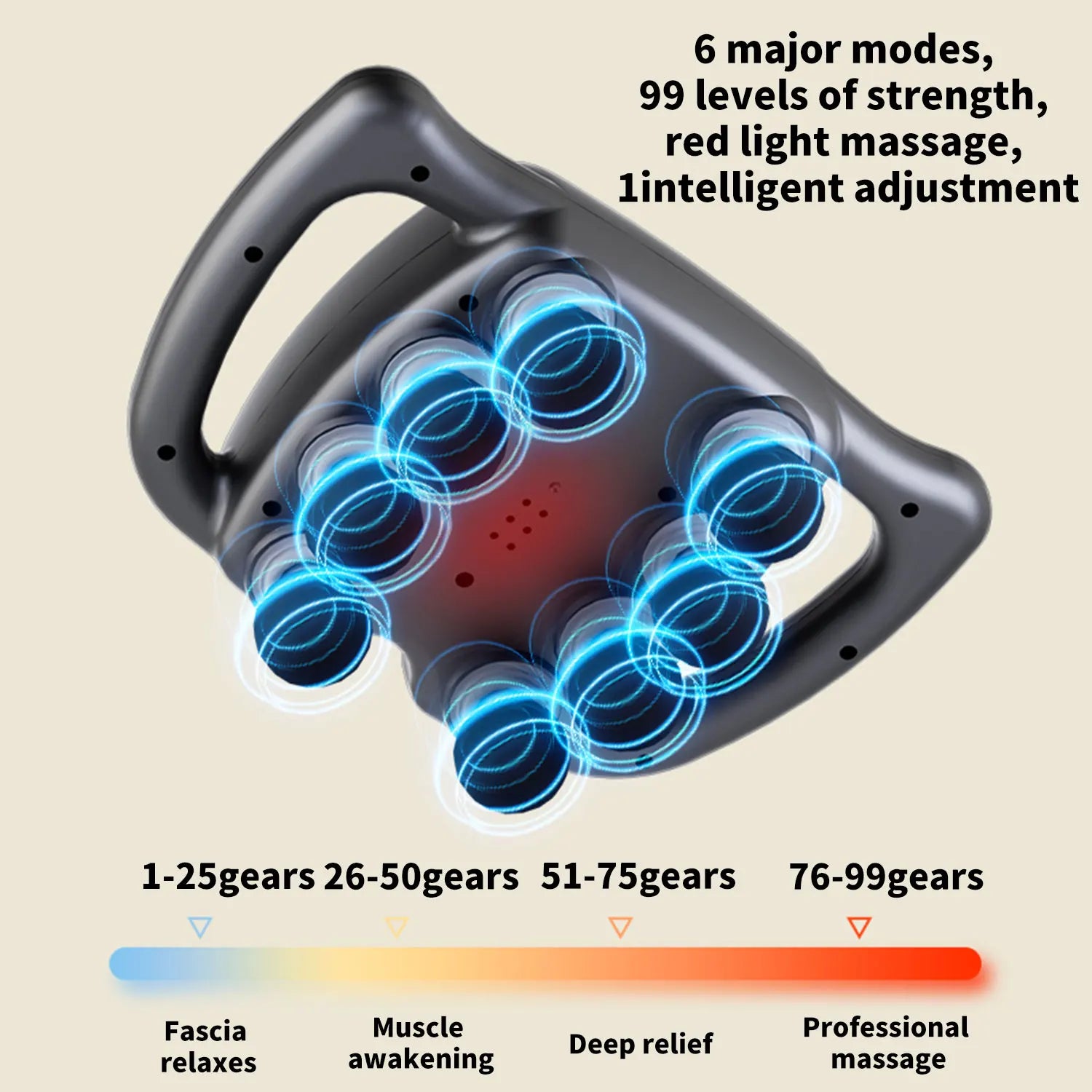 16 and 24-Head Pwerful Massage Gun