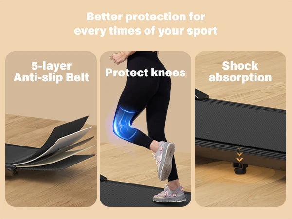 Slimme Walking Pad met App & Speakers