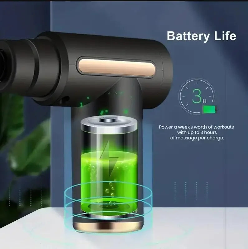Massage Gun High-Frequency Vibration
