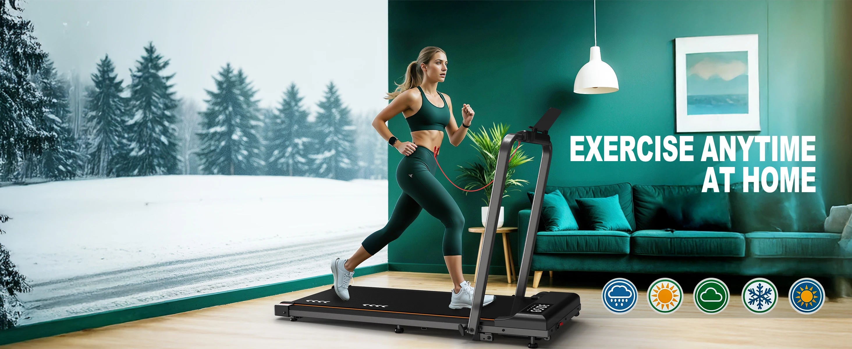 Mettlematic Adjustable Walking Pad 1-12Km/H