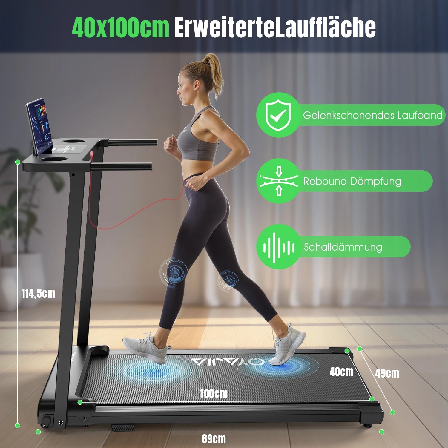 Smart Walking met APP & LED Display