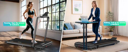 Mettlematic Adjustable Walking Pad 1-12Km/H