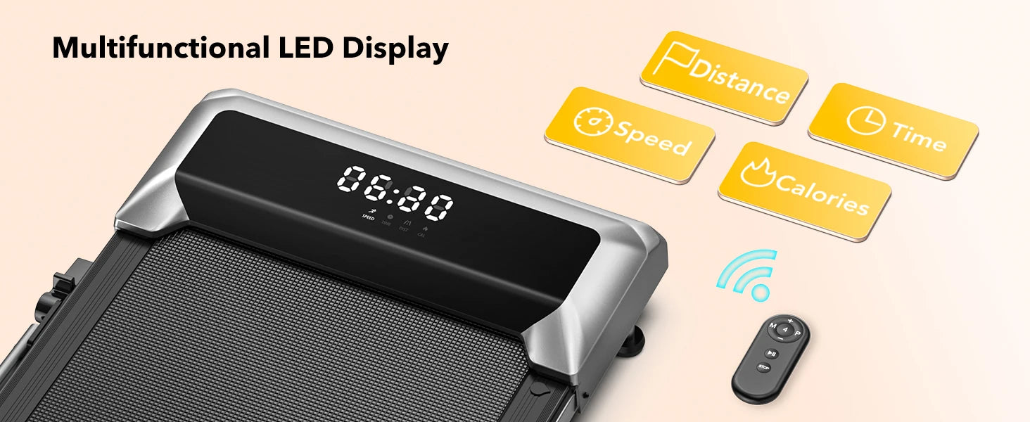 Walking Pad,  Foldable Design,  With Data Memory