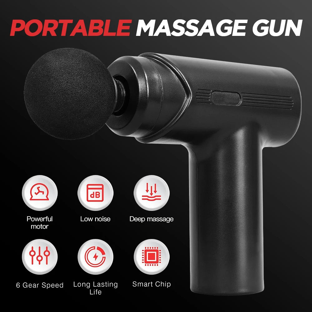 Massage Gun 4 Heads Ultimate Muscle Recovery