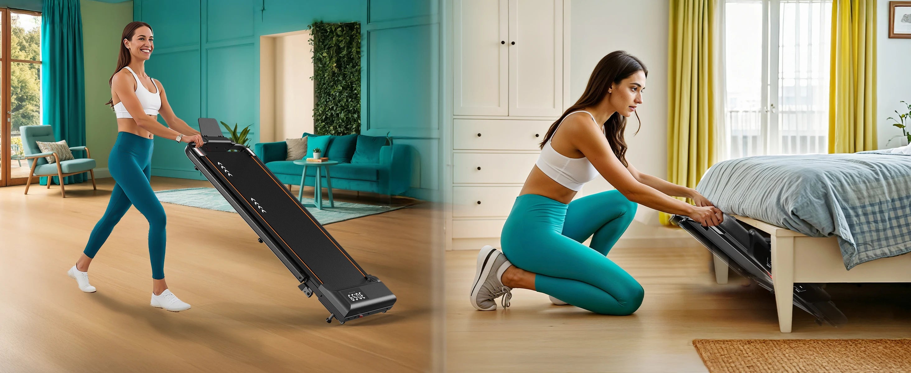 Mettlematic Adjustable Walking Pad 1-12Km/H