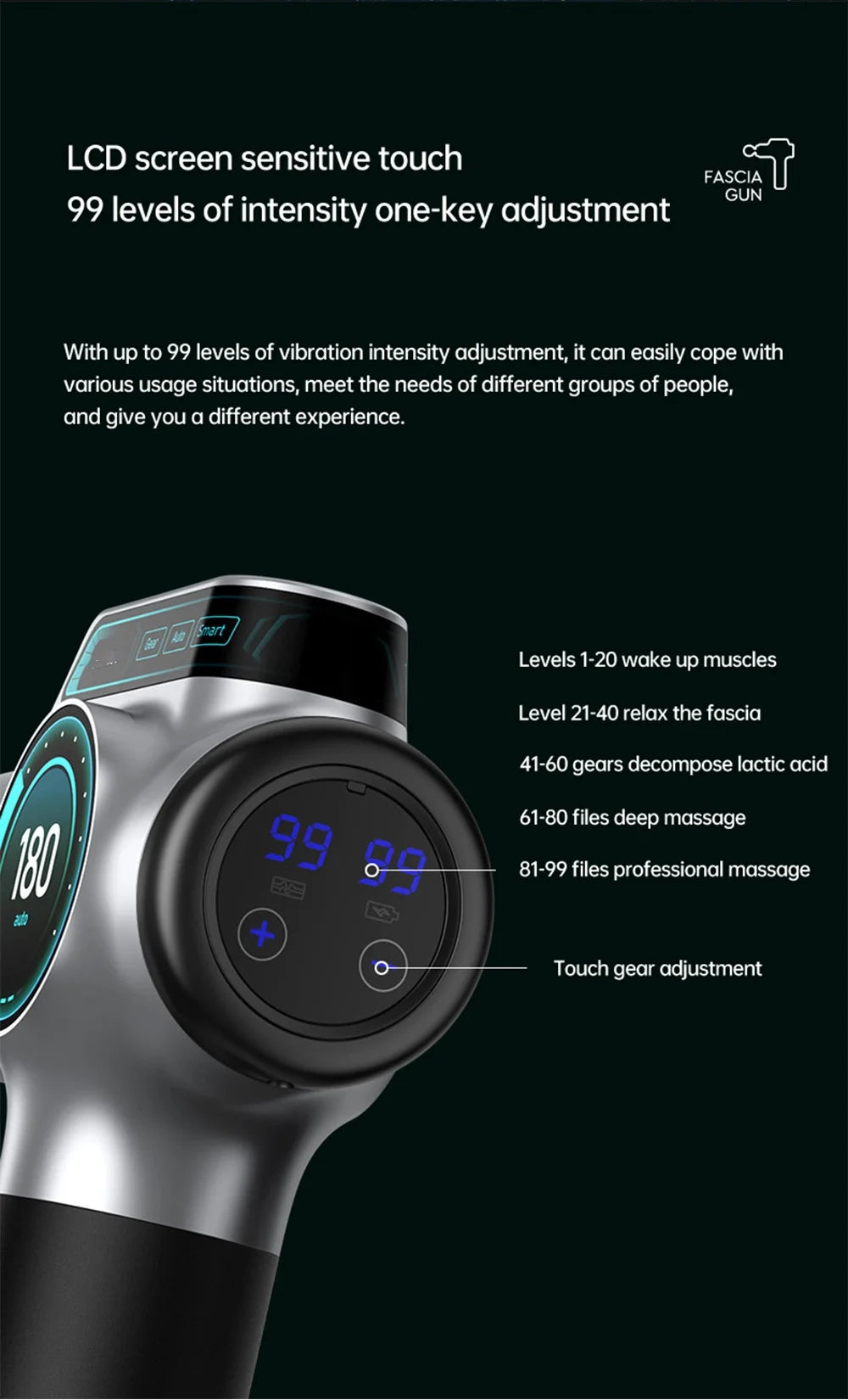 99 Speed Professional Gun Massager