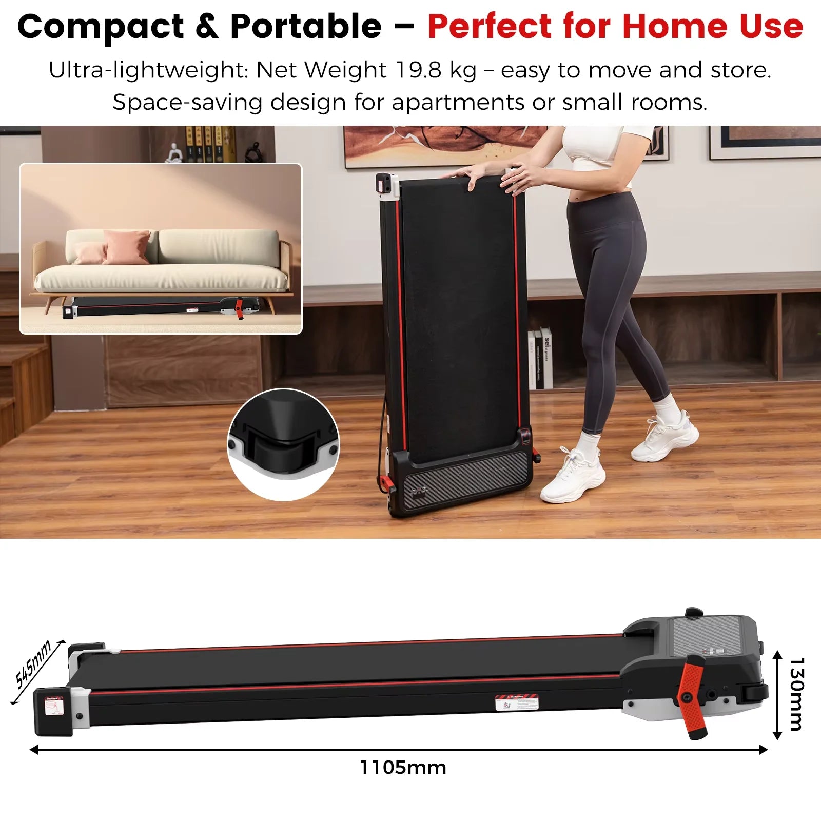 Walking Pad LED Display,  Remote Control