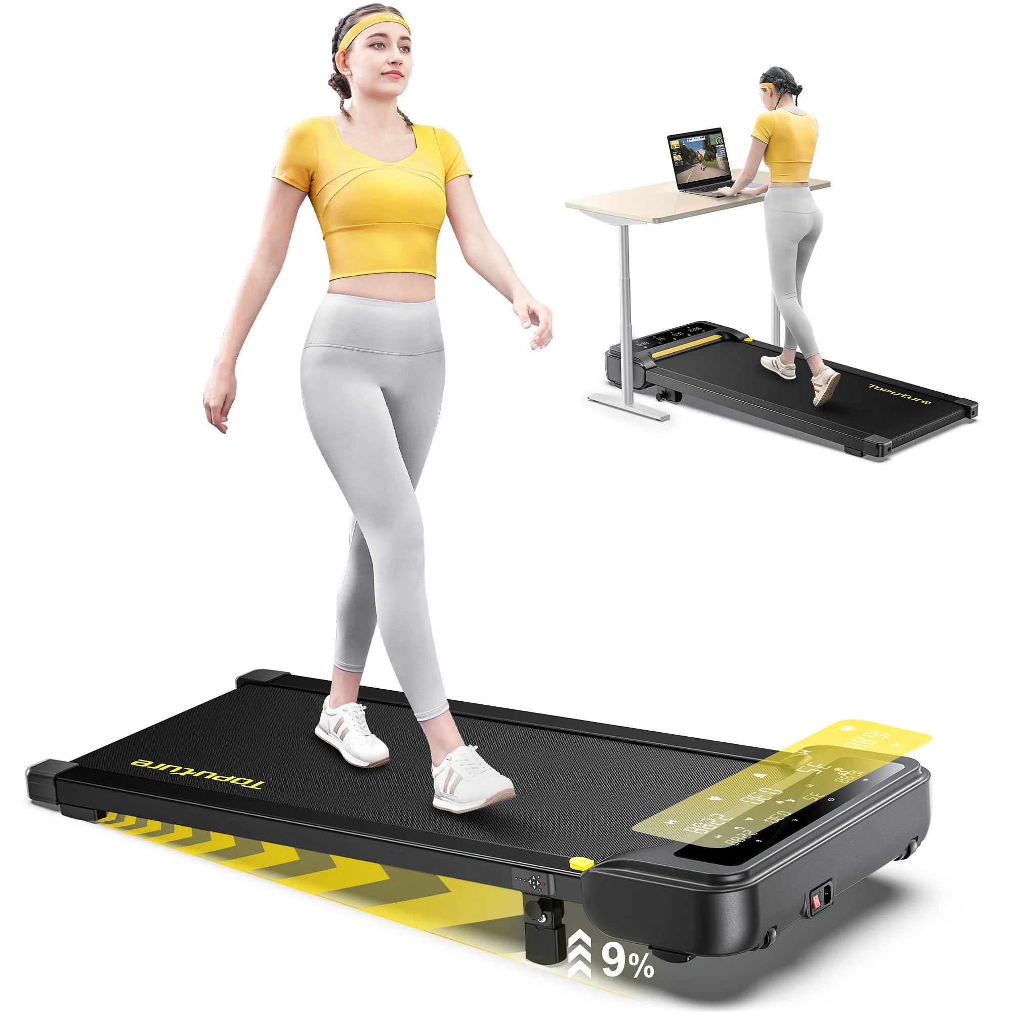 Walking Pad 10km/h  130kg Capacity