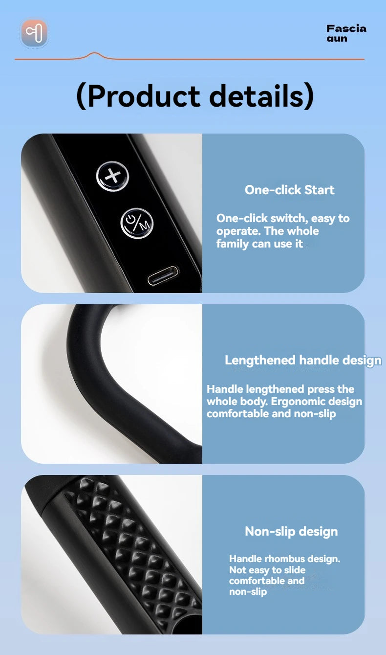 New Smart Electric Massage Gun
