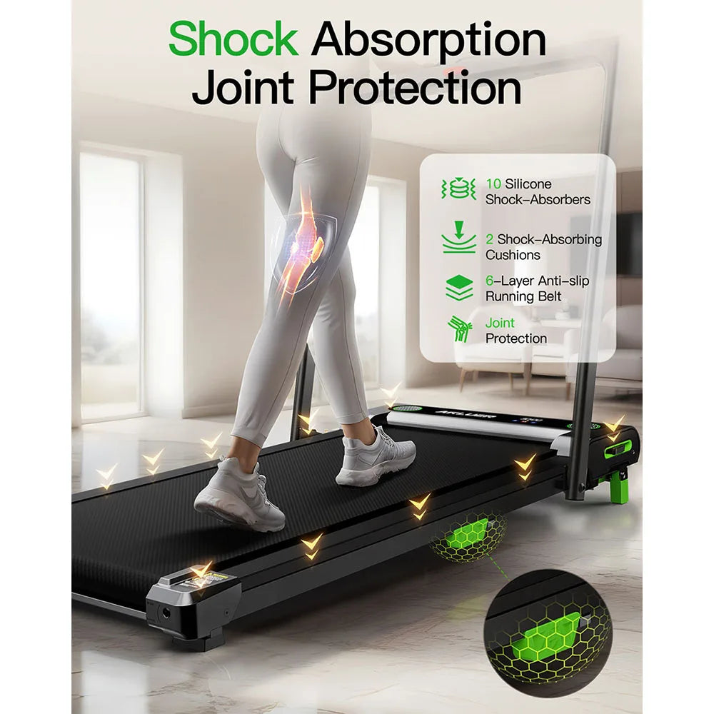 Walking Pad with LED Screen & Remote Control 150kg Capacity