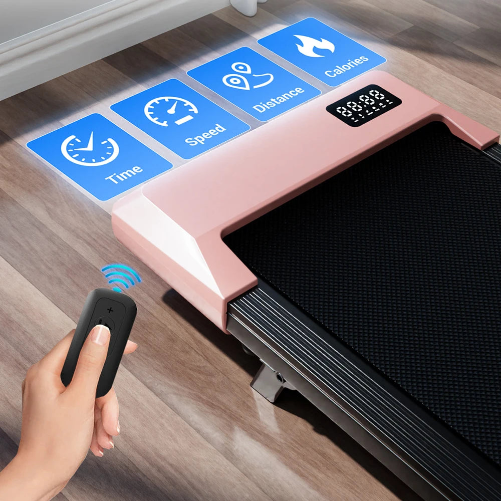 Foldable 6% Slope Under Desk  Quiet Walking Pad