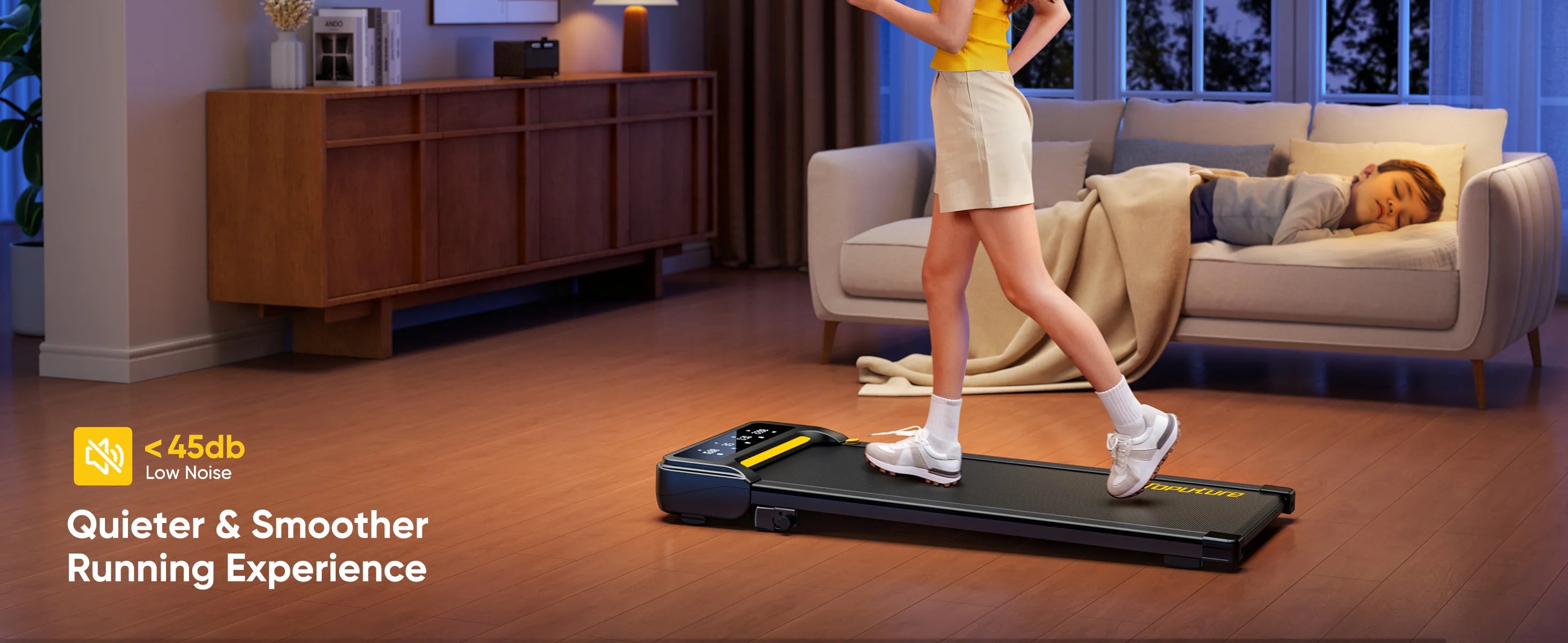 Walking Pad 10km/h  130kg Capacity