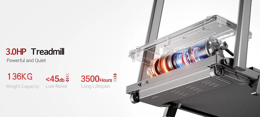 Electric walking pad 12KM/H, Foldable for home