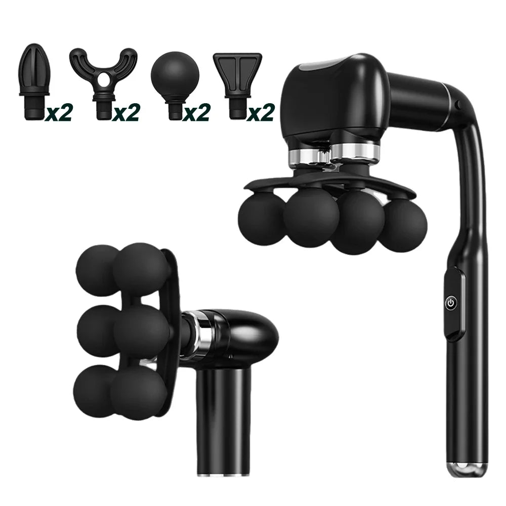 6-Heads Body Massage Gun
