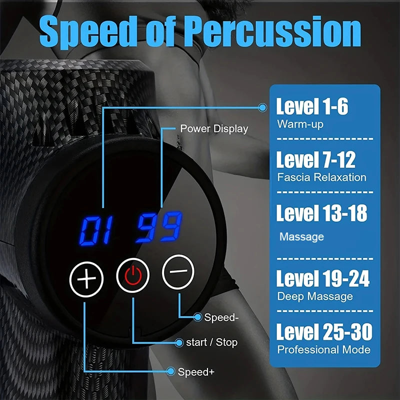 Massage Gun High-Frequency Vibration