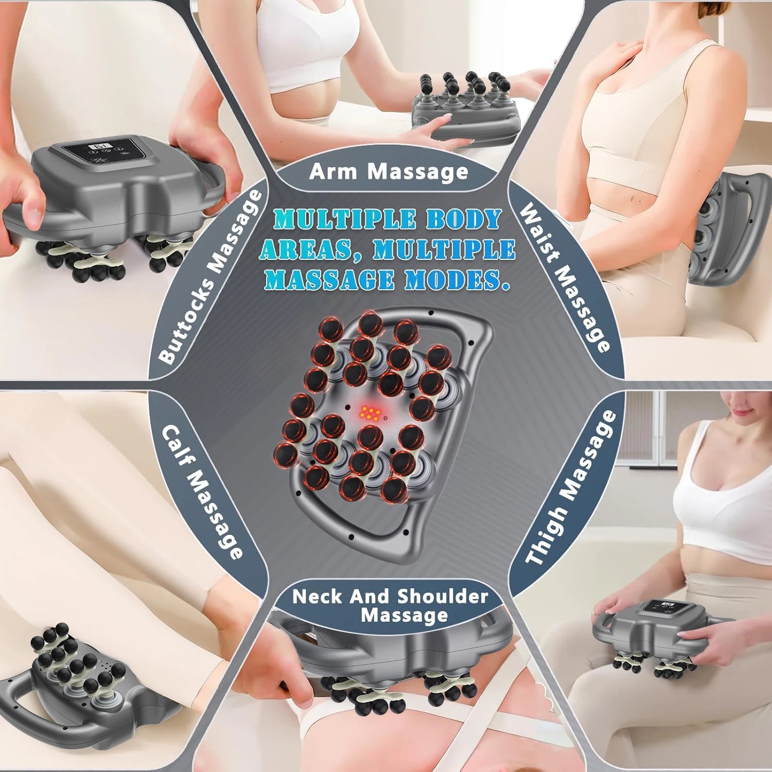 Relaxation Massage Gun 16/24 Heads
