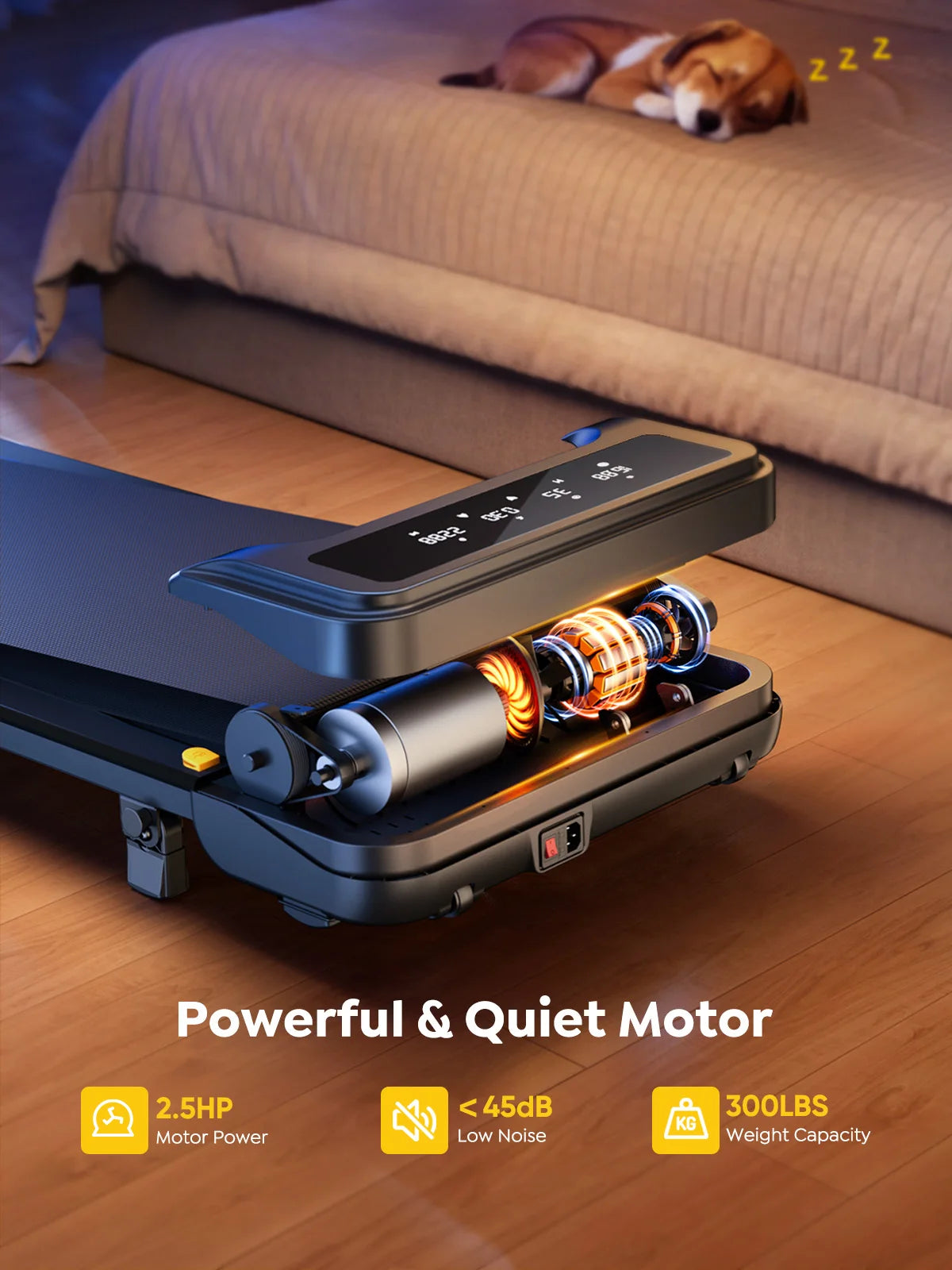 Walking Pad 10km/h  130kg Capacity