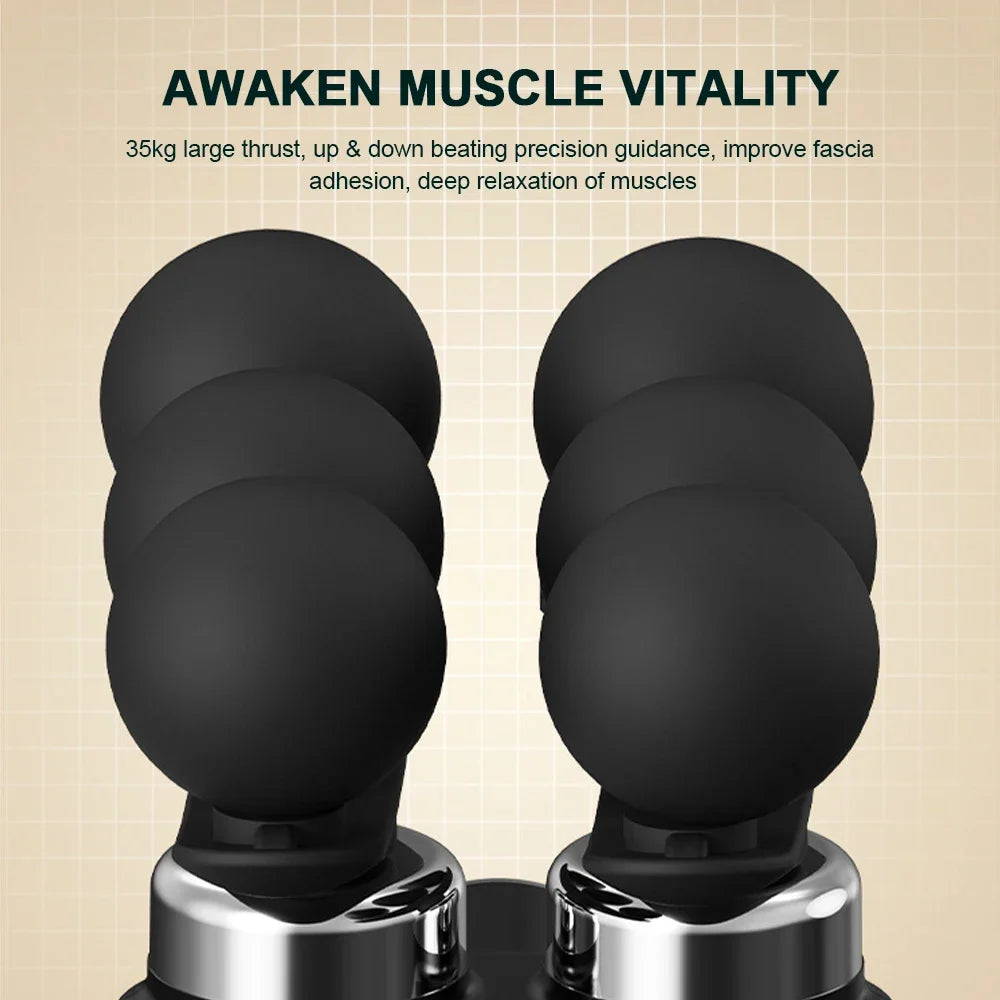 6-Heads Body Massage Gun