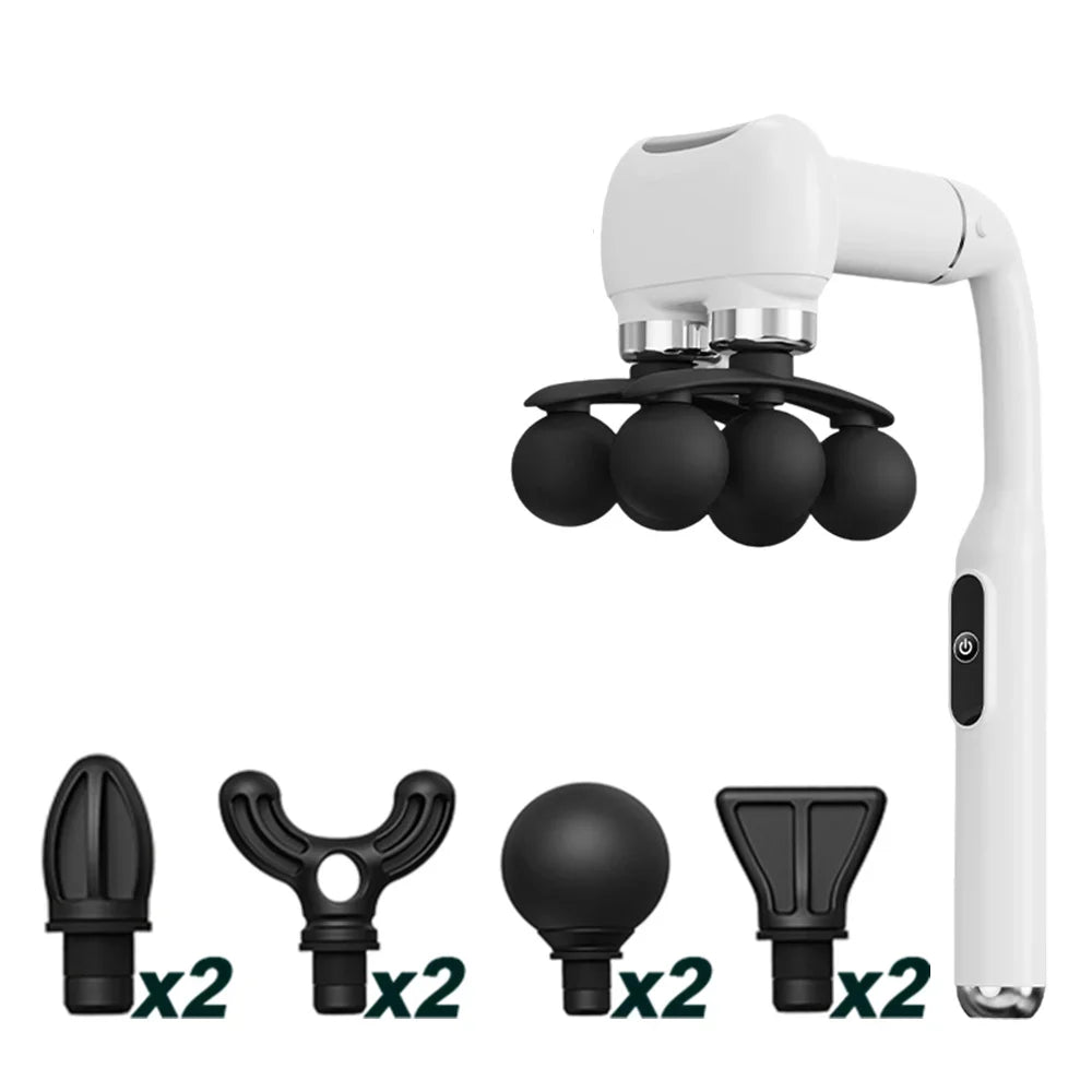 6-Heads Body Massage Gun