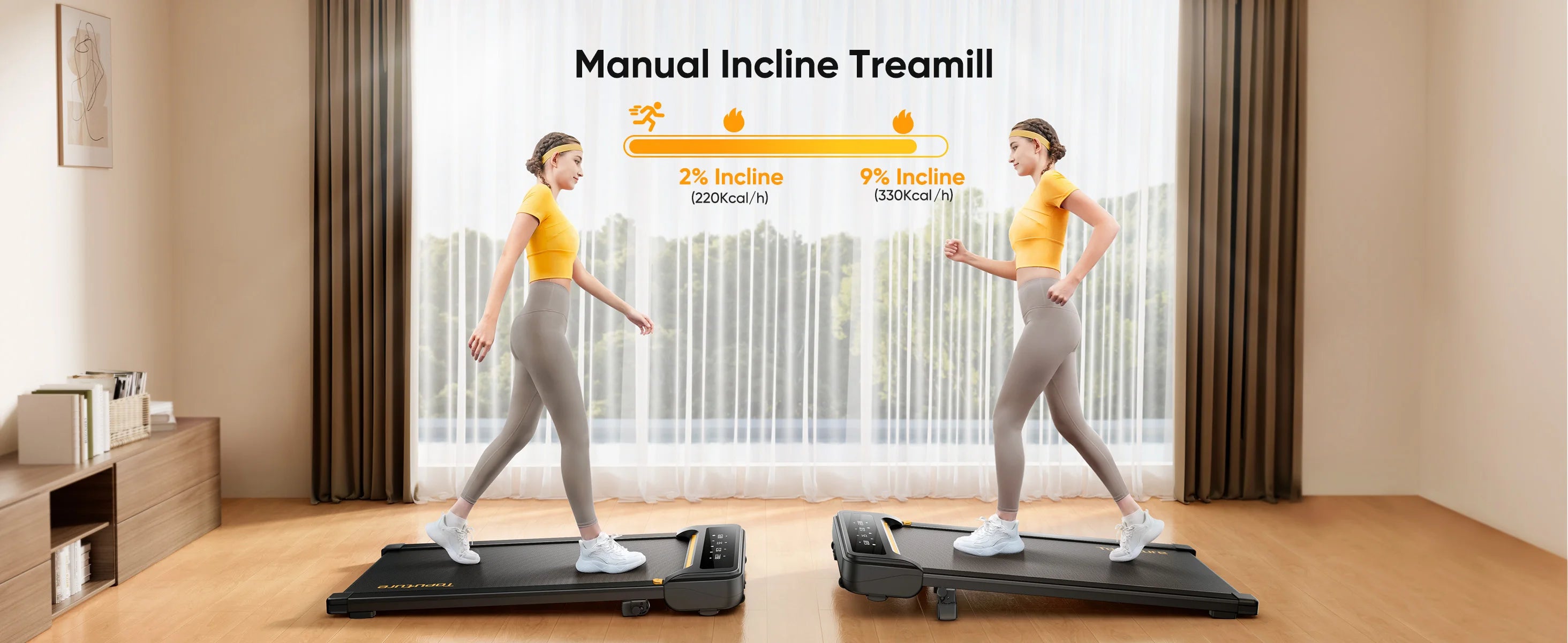 Walking Pad 10km/h  130kg Capacity