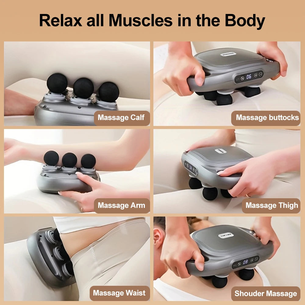 Six-head Full Body Massage Machine