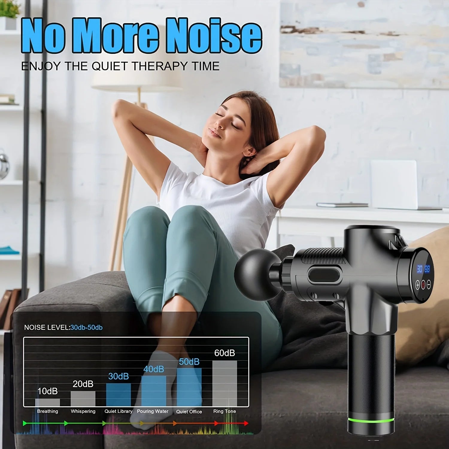 Massage Gun High-Frequency Vibration