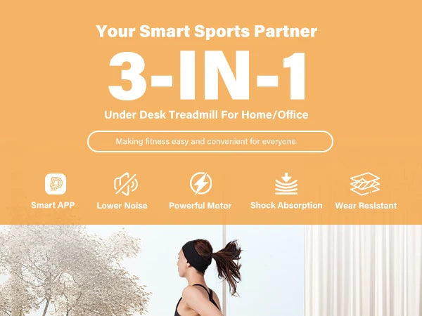 Slimme Walking Pad met App & Speakers